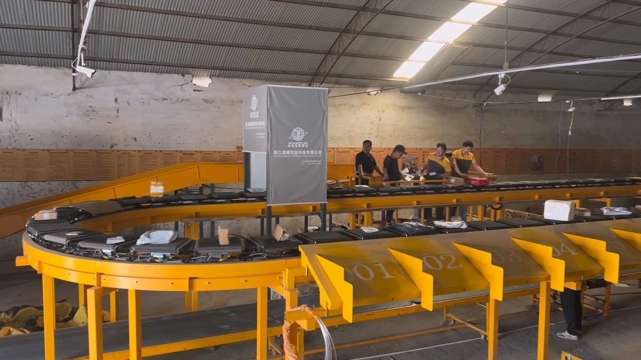 500-Pitch Simple Circular Sorter with Manual Parcel Feeding — image 1